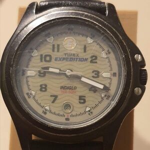 Timex Expedition Black and Cream Women's Watch